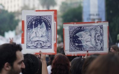 La marcha universitaria desde el corazón del conurbano